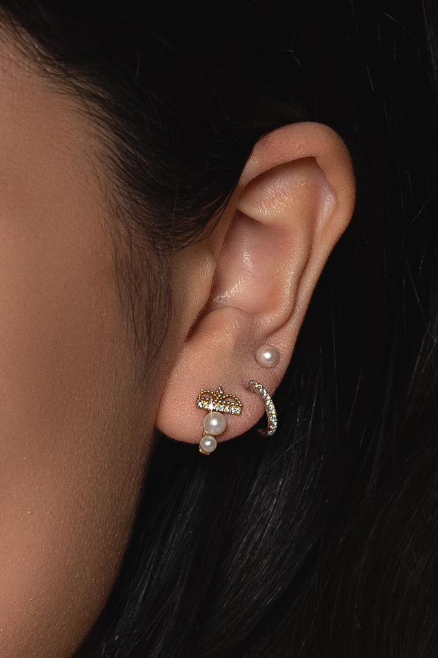 Crown Earring