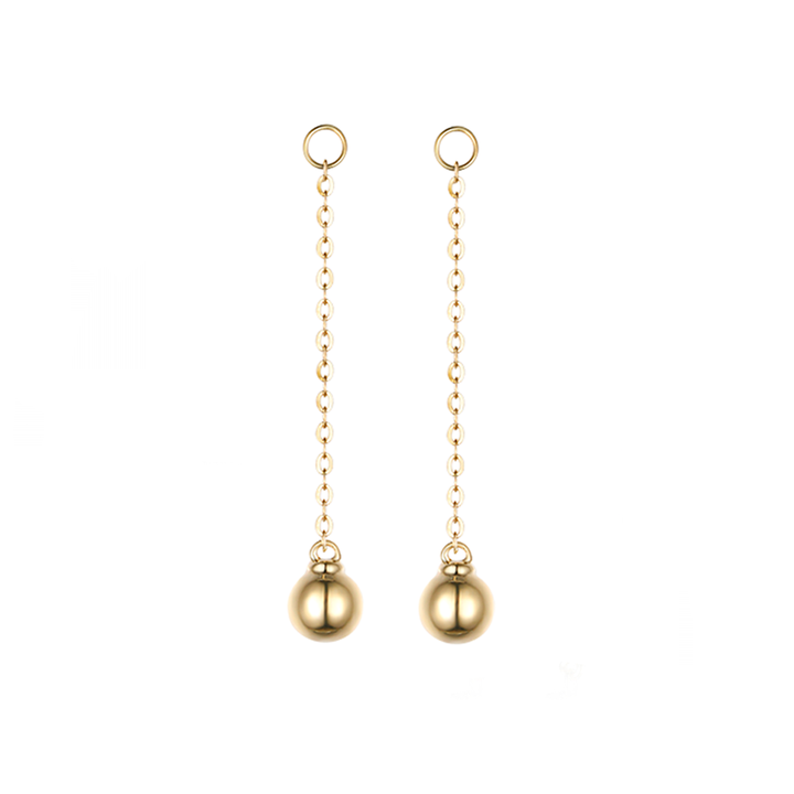 Gold Drop Earring Enhancer