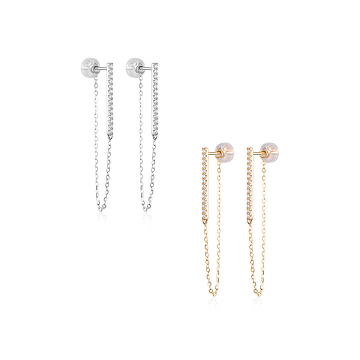 Diamond Bar Earring Enhancer